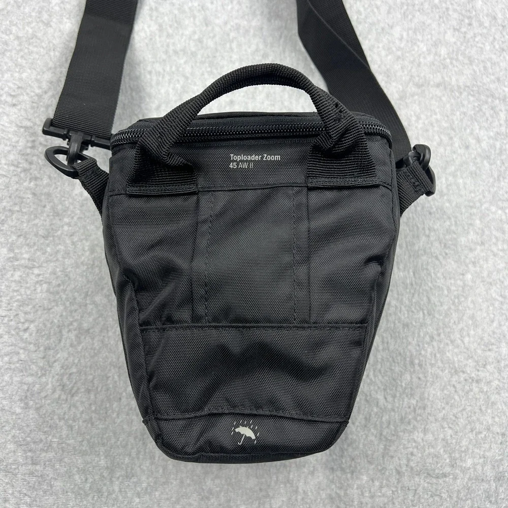 Lowepro Toploader Zoom 45 AW II Black Zip Shoulder Bag Camera Case All Weather